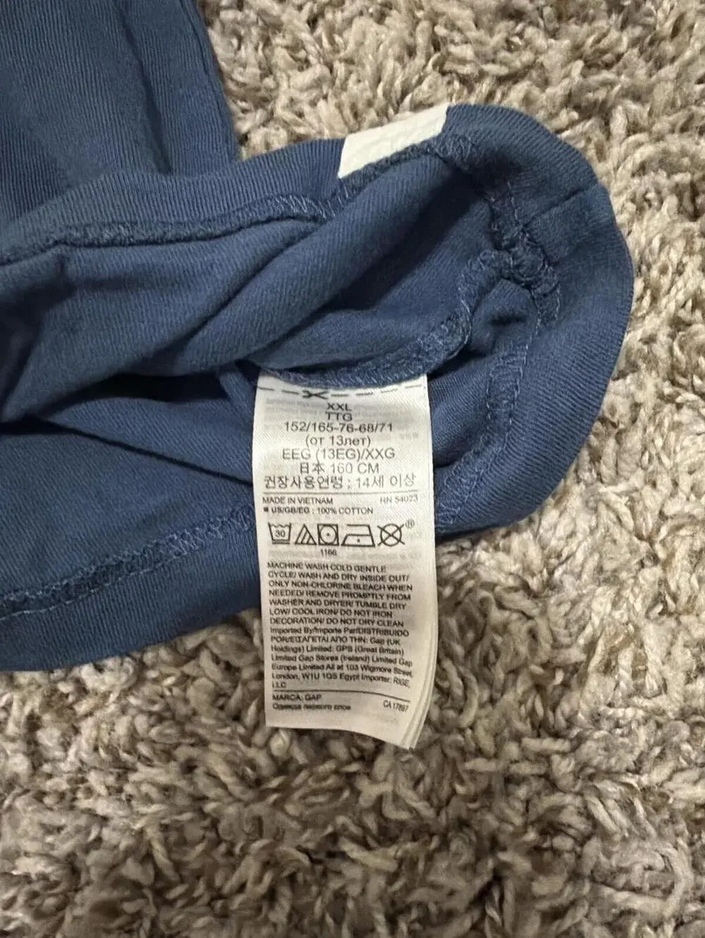 GAP Kids Boys Shark Graphic Tee XXL